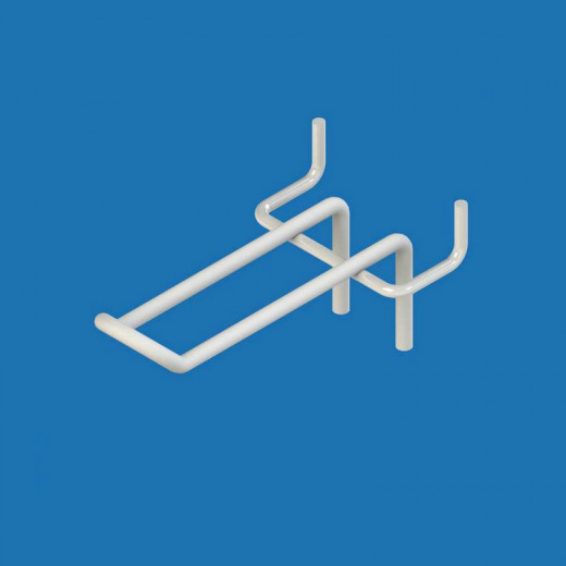 Гачок торговий подвійний на перфорацію 50 мм D4 мм