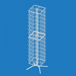 Стойка напольная вращающаяся под открытку А5 (112 карманов)