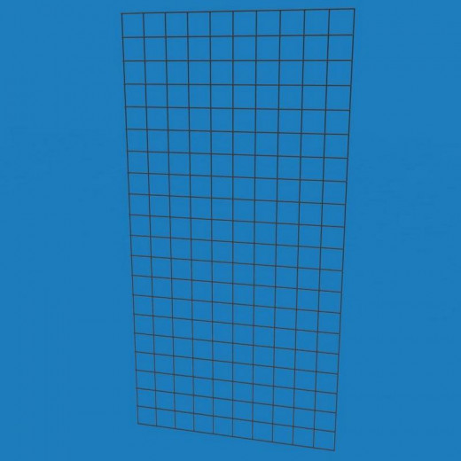 Сетка торговая 50х150 см, ячейка 50х50 мм, D 2,5 мм, черная