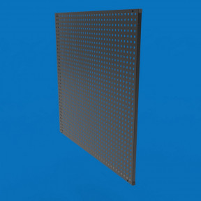 Перфорированная панель для инструментов 100х100 усиленная, S-1мм, ячейка 5х5