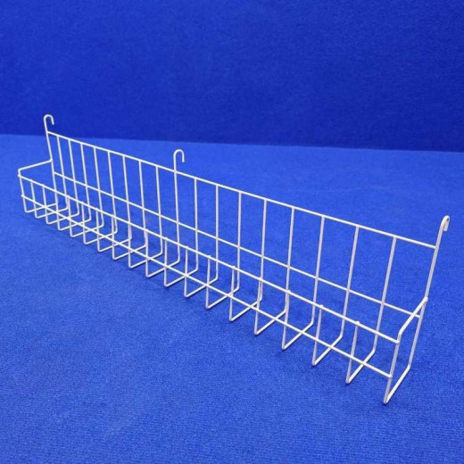 Полка под книги 90 см на сетку (ПС-19К)