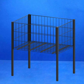 Акційний кошик 60х80 см. крок-50 мм, чорна