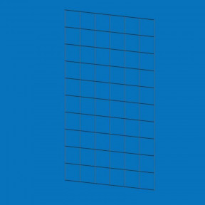 Сетка торговая 60х100 см (ячейка 100х100 мм, D2,5 мм), черная