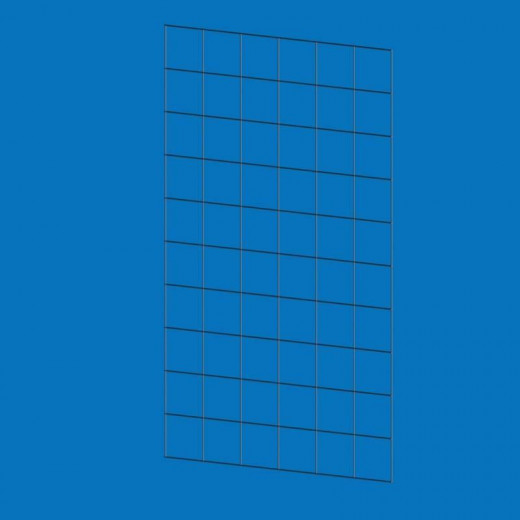 Сетка торговая 60х100 см (ячейка 100х100 мм, D2,5 мм), черная