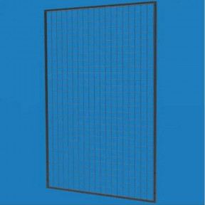 Сетка торговая в рамке 80х180 см, ячейка 50мм, профиль 15 мм, черная