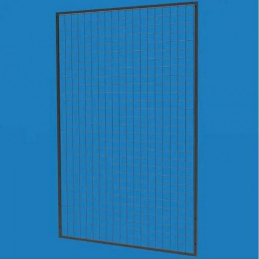 Сетка торговая в рамке 80х180 см, ячейка 50мм, профиль 15 мм, черная