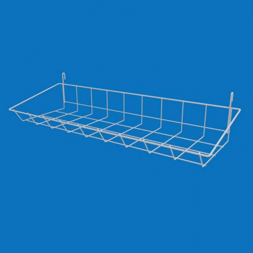 Корзина - полка навесная на сетку 50х15 см
