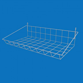 Корзина - полка навесная на сетку 50х25