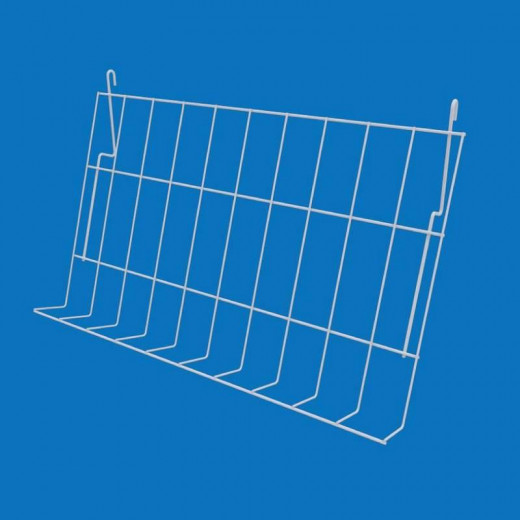 Полка наклонная на сетку 50 мм, угол наклона 70°