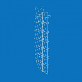 Дисплей - стенд для полиграфии навесной под формат А3