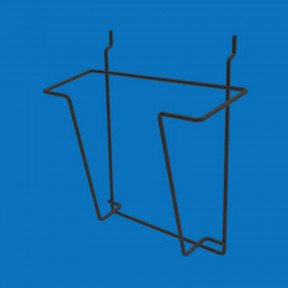 Для продажи под открытки карман на перфорацию, черный