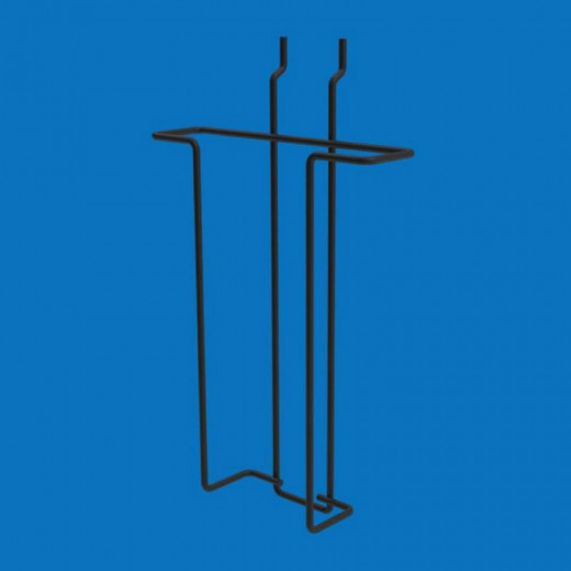 Карман под открытки А6 на перфорацию, черный