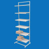 Стелаж торговий з листовими полицями 6 шт. Ева