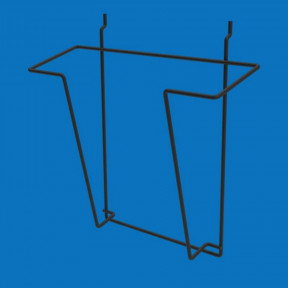 Карман под открытки А4 на перфорацию, черный