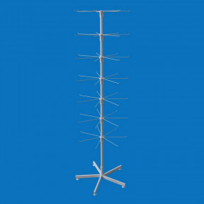 Стойка напольная Елка 49 кронштейнов (7 ярусов), 5-ти лучевая опора