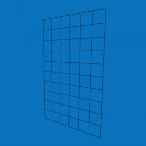 Сетка торговая 60х120 см (ячейка 100х100 мм, D2,5 мм), черная