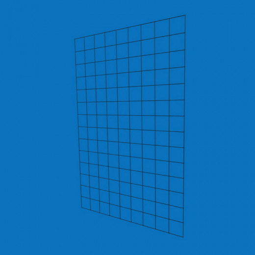 Сетка торговая 90х140 см, (ячейка 100х100 мм, D2,5 мм), черная