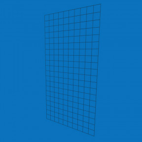 Сетка торговая 100х200 см (ячейка 100х100 мм, D2,5 мм), черная